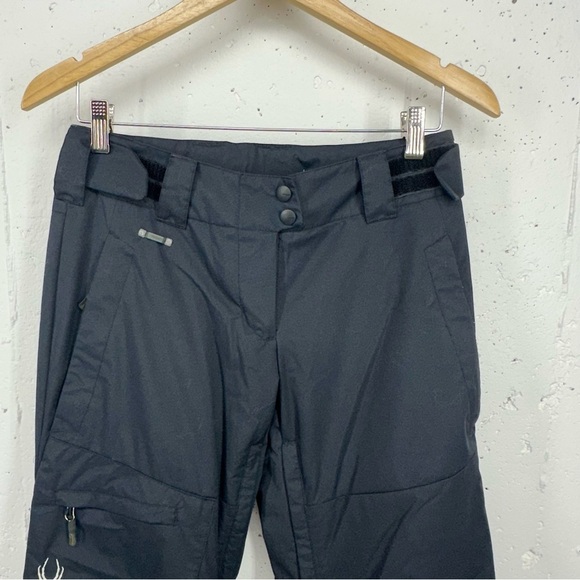 Spyder Women’s size XS Black Snow Winter Snowboard Pants - Picture 3 of 14
